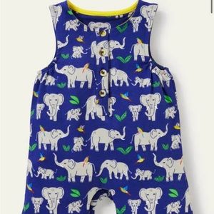 NWT Mini Boden Short Leg Jersey Romper
